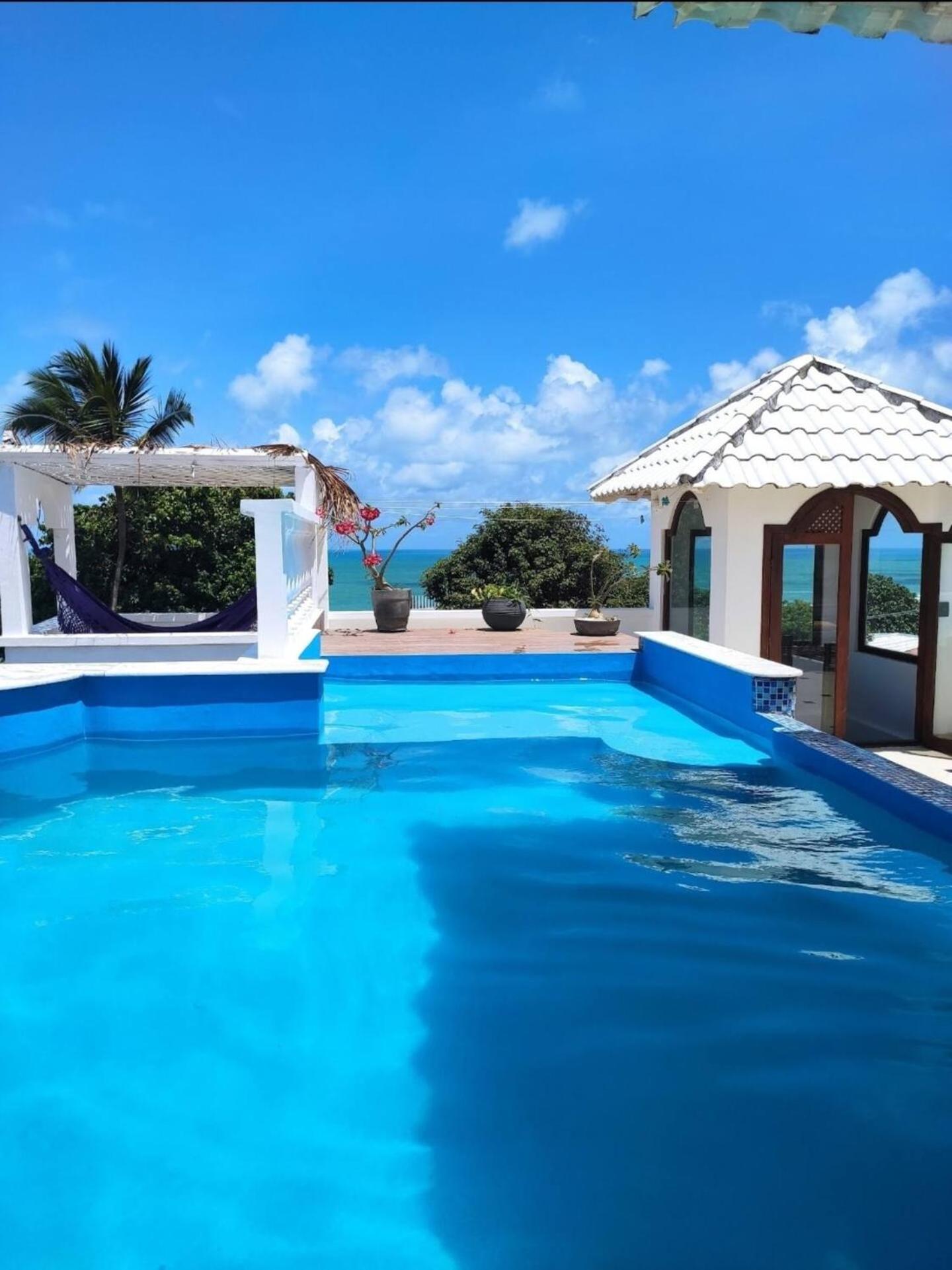 Praia de Pipa Castelo Do Ceu, Casa No Centro De Pipa Vista Marヴィラ エクステリア 写真